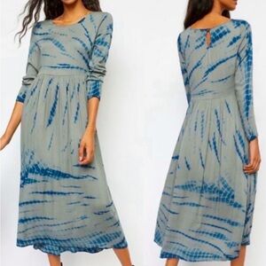 Anthropology, Dolan Eliska Left Coast Tie-Dye dress. EUC.